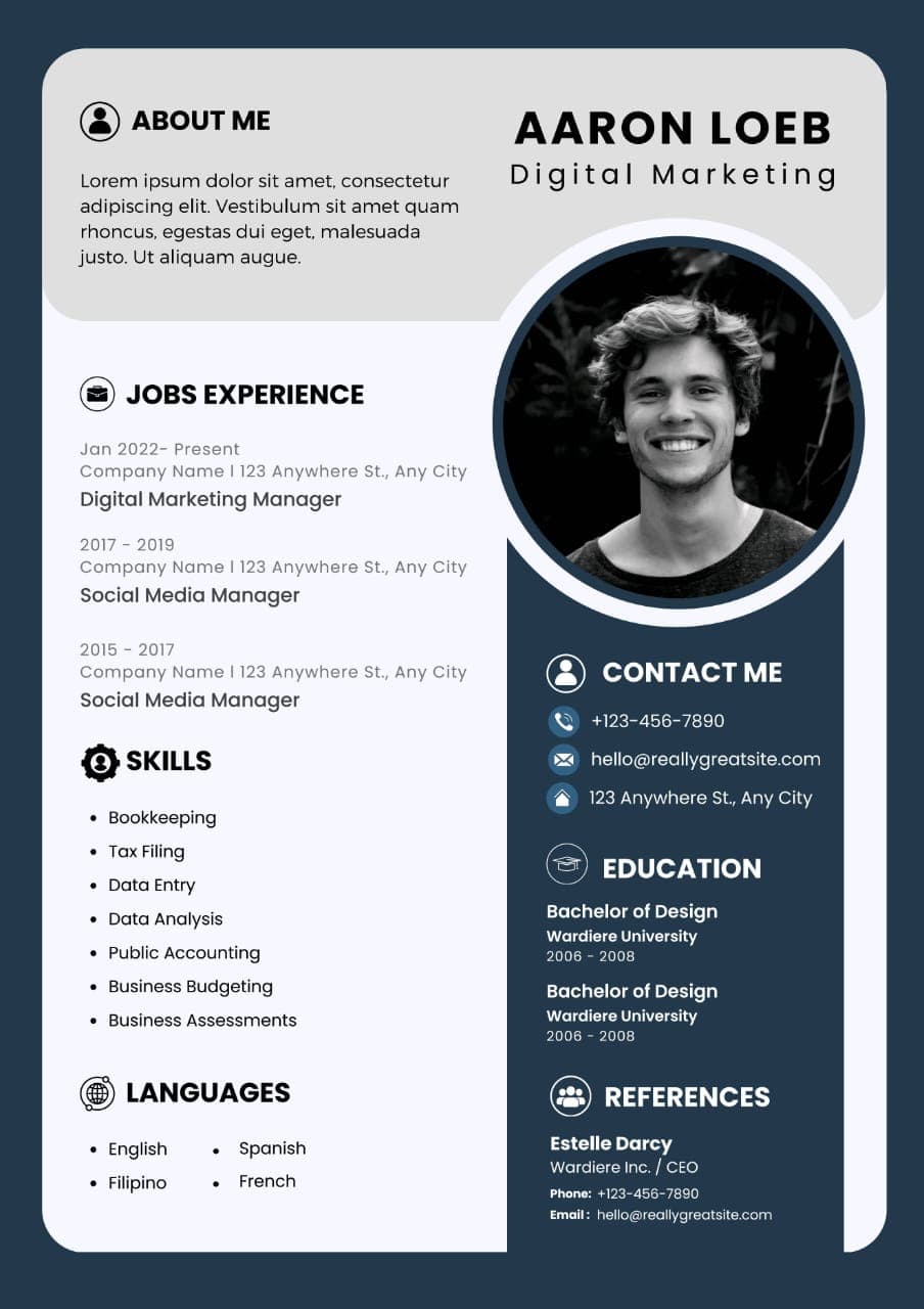 Assistant Editor Resume Example